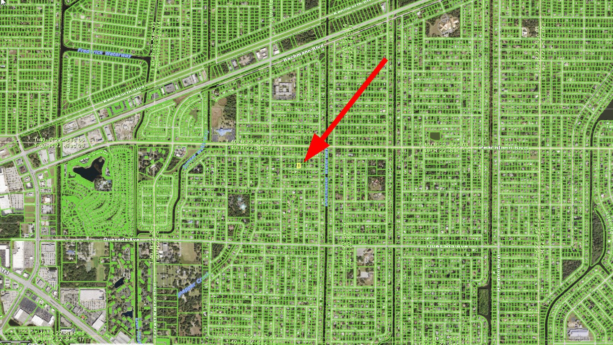 20400 Laverne Avenue, Port Charlotte, FL 33954 Aerial View