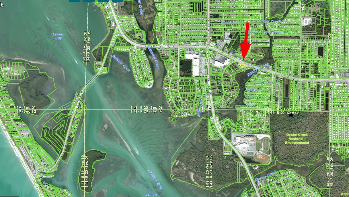 2035 S McCall Road Englewood FL 34224 Aerial